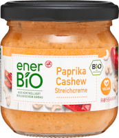 Pâte à tartiner enerBIO Poivron & Noix de cajou