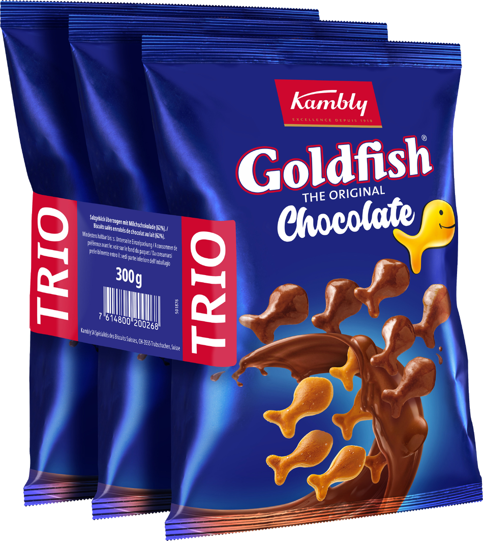 Kambly Goldfish The Original Chocolate