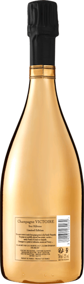 G.H. Martel Victoire Gold Brut Vintage Champagne AOC (Rückseite)