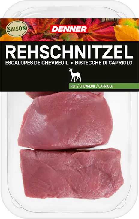 Escalopes de chevreuil Denner 