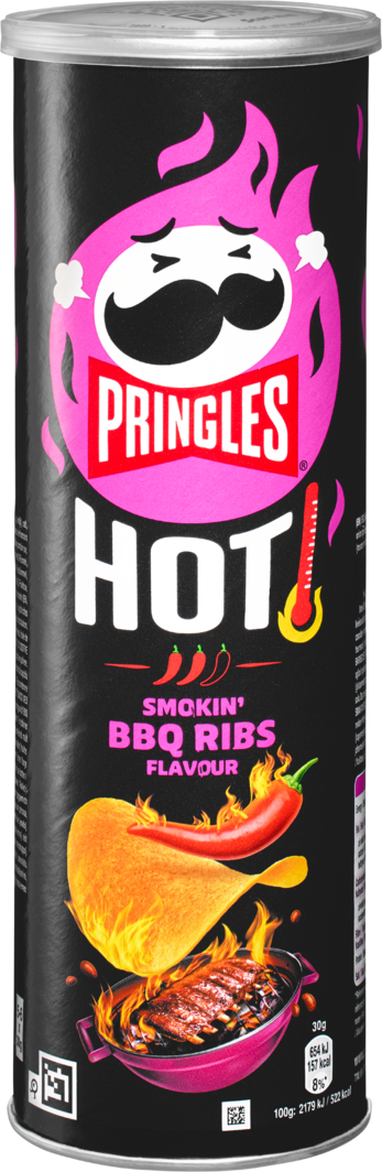Pringles Hot Smokin’ BBQ Ribs