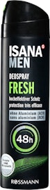 Deodorante spray Fresh ISANA Men