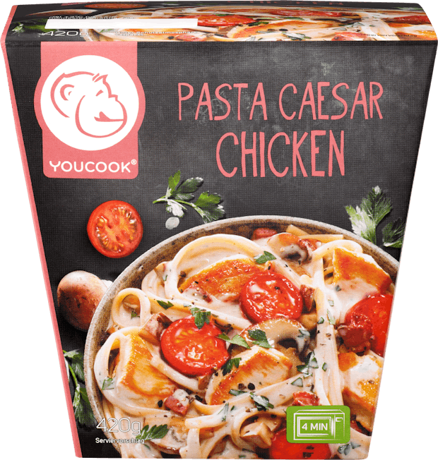 Pasta Caesar Chicken Youcook