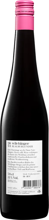 Wilchinger Blauburgunder AOC Schaffhausen