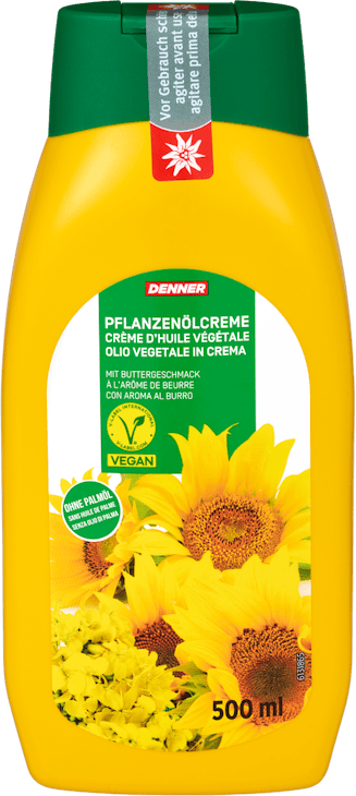 Olio vegetale in crema Denner