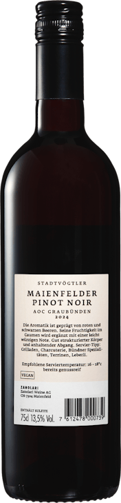Maienfelder Pinot Noir AOC Graubünden 