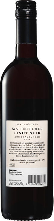 Maienfelder Pinot Noir AOC Graubünden