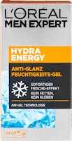 Gel Hydratant Anti-Brillance Hydra Energy L’Oréal Men Expert