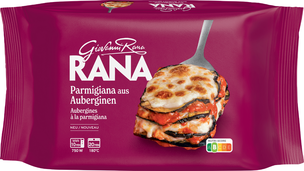 Rana Parmigiana aus Auberginen