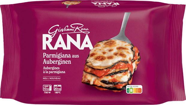 Rana Parmigiana aus Auberginen