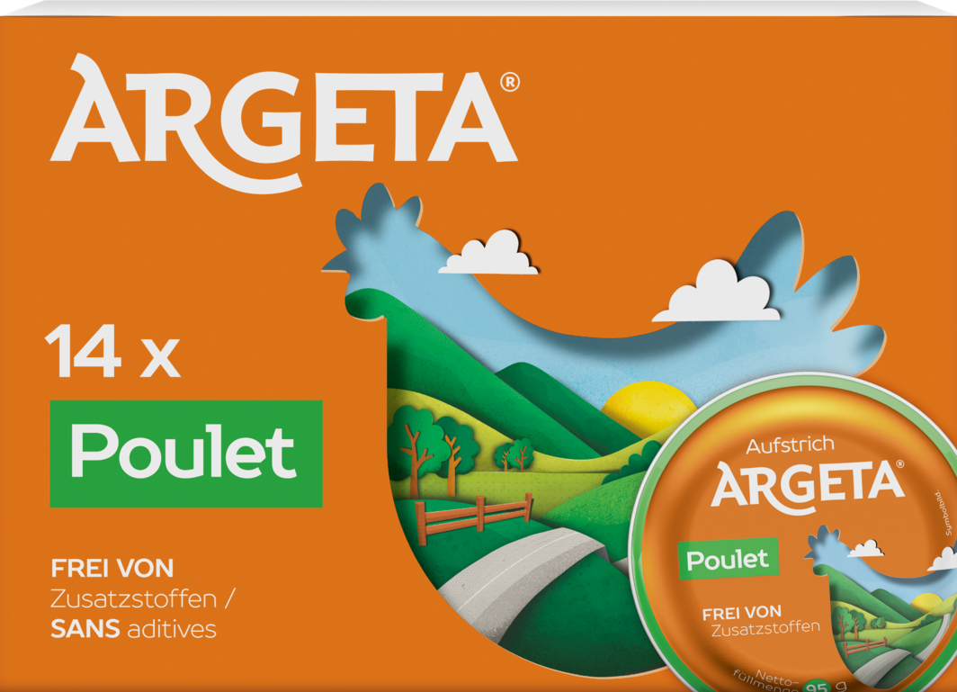 Argeta Aufstrich mit Poulet