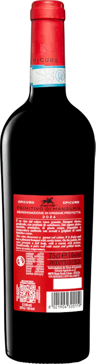 Epicuro Primitivo di Manduria DOP