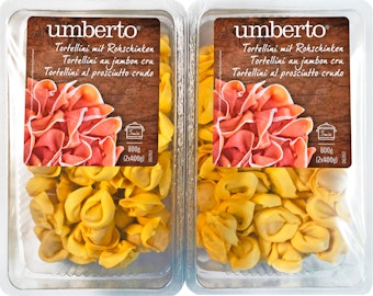 Umberto Tortellini mit Rohschinken Umberto Tortellini mit Rohschinken