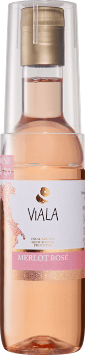 Viala Merlot Rosato Wine & Go