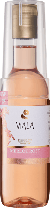 Viala Merlot Rosato Wine & Go