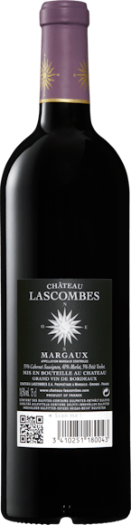 Château Lascombes Margaux AOC
 (Face arrière)