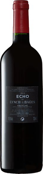 Echo de Lynch-Bages (Face arrière)
