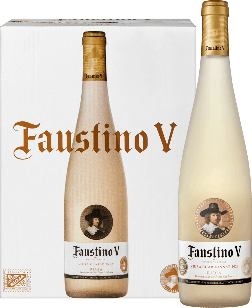 Faustino V Viura/Chardonnay DOCa Rioja - 6 Flaschen à 75 cl | Denner  Weinshop