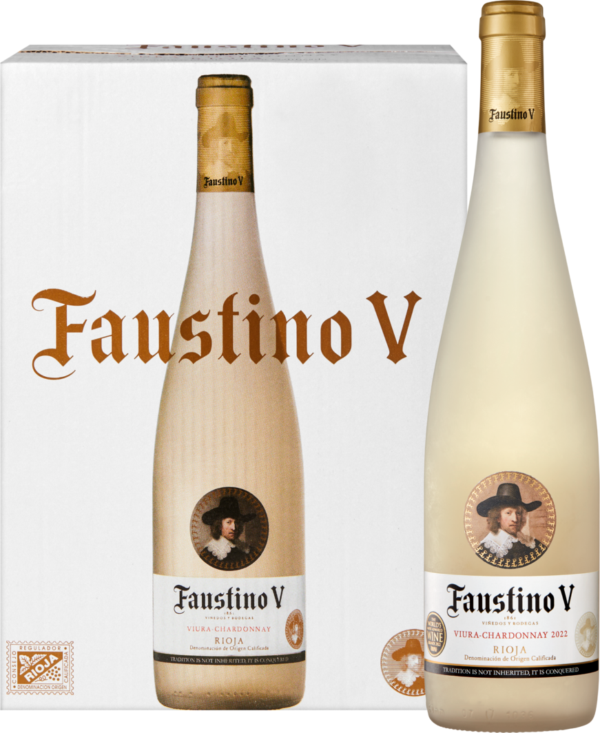 Faustino V Viura/Chardonnay DOCa Rioja - 6 Flaschen à 75 cl | Denner  Weinshop