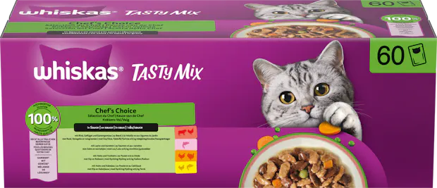 Whiskas Katzenfutter Tasty Mix