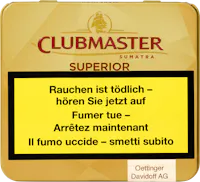 Cigarillos Superior Sumatra Gold Clubmaster
