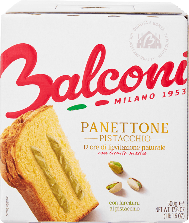 Balconi Panettone Pistacchio
