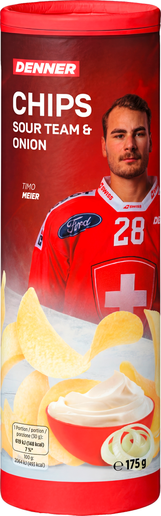 Denner Chips Sour Team & Onion - Aktuelle Preise und Aktionen | Denner