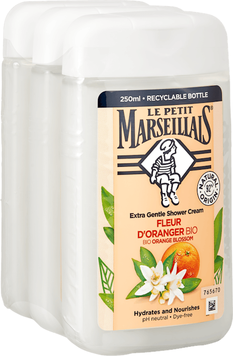 Crème de douche Fleur d’oranger bio Le Petit Marseillais