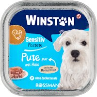 Nourriture pour chiens Sensibles Dinde avec riz Winston