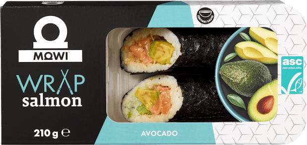 Mowi Sushi Wrap salmon Avocado