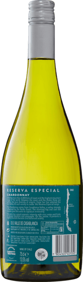 Cono Sur Chardonnay Reserva Especial  (Face arrière)