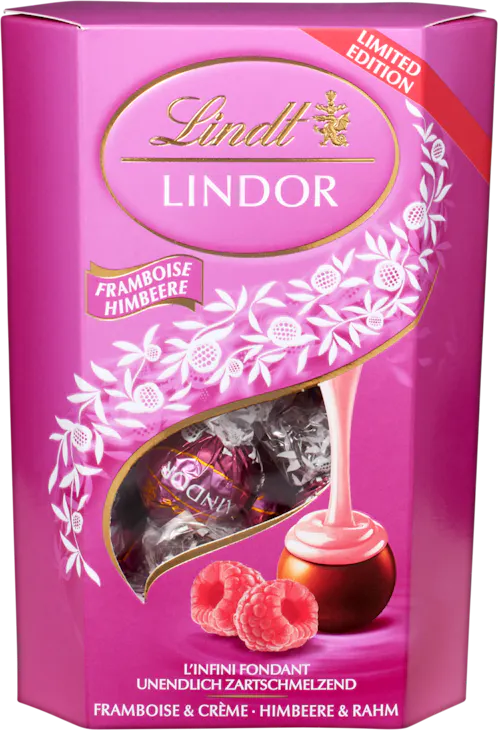 Boules Lindor Framboise & Crème Lindt
