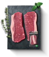 Black Angus Rindsentrecôtes