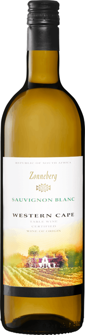 Zonneberg Sauvignon Blanc - 6 | Flaschen à 75 Weinshop Denner cl