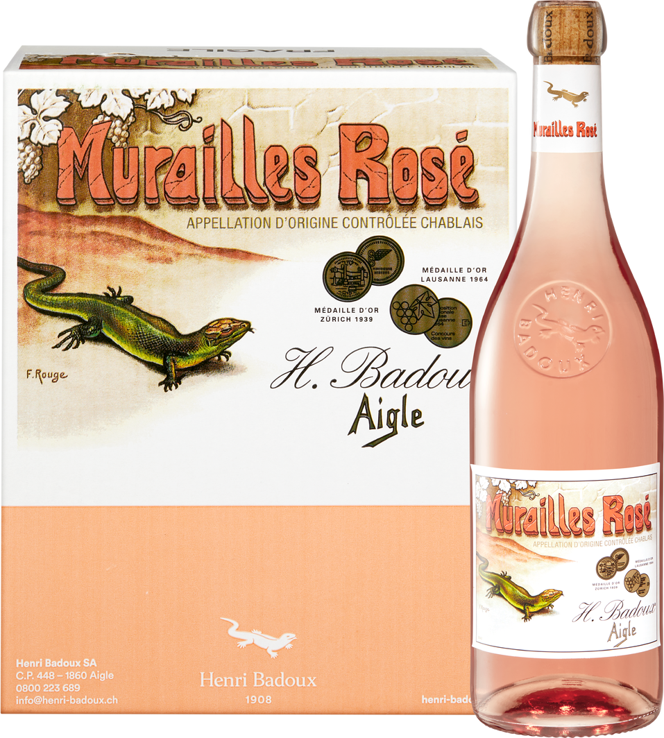 Badoux Murailles Rosé AOC