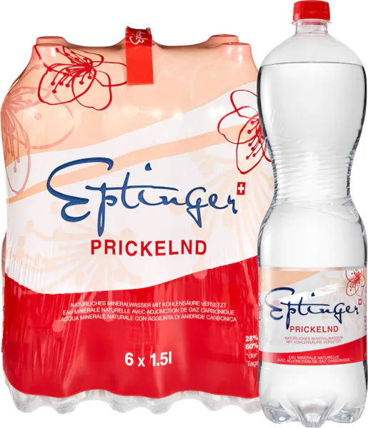 Eptinger Rot Mineralwasser prickelnd 6x1.5l
