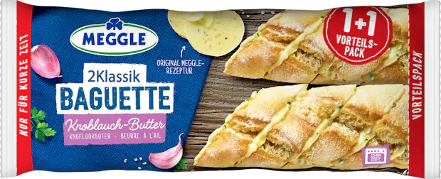 Baguette Beurre à l’ail Meggle