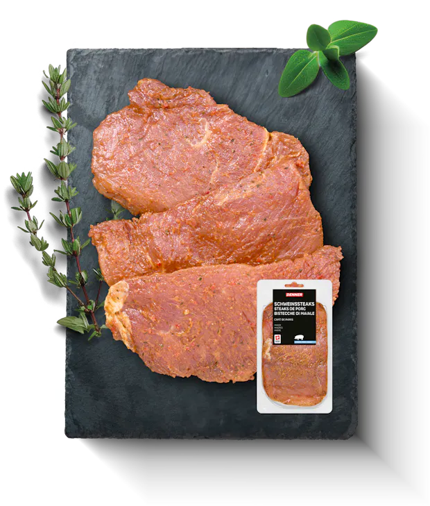 Denner Schweinssteaks Café de Paris