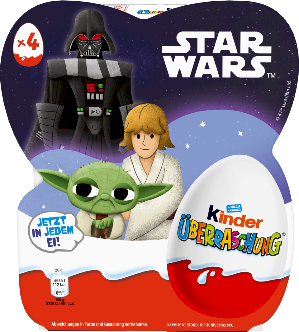 Ferrero Kinder Überraschung Star Wars