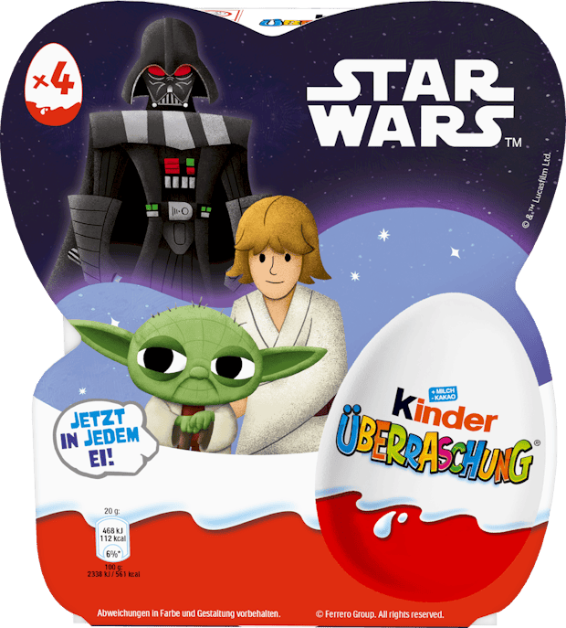 Kinder Surprise Star Wars Ferrero