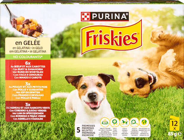 Cibo per cani in gelatina Friskies Purina