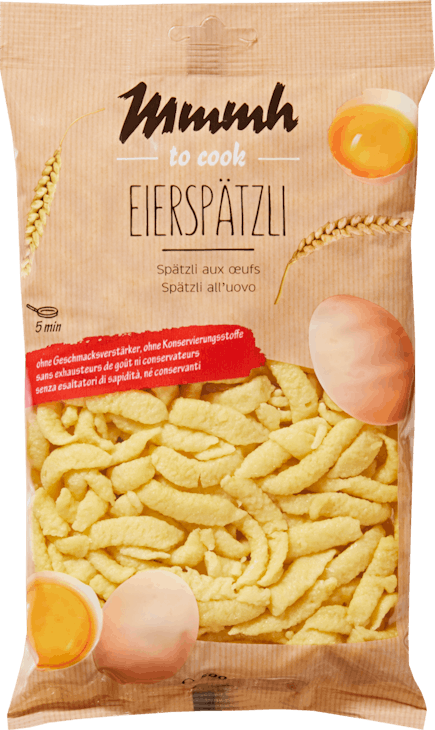 Mmmh Eierspätzli
