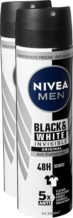 Nivea Men Deo Spray Black & White Invisible Original