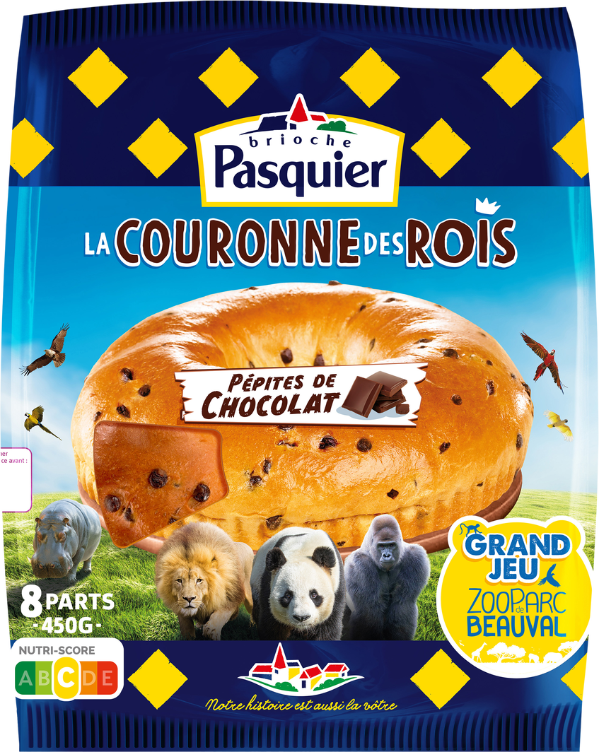 Pasquier Dreikönigskuchen Pépites de chocolat