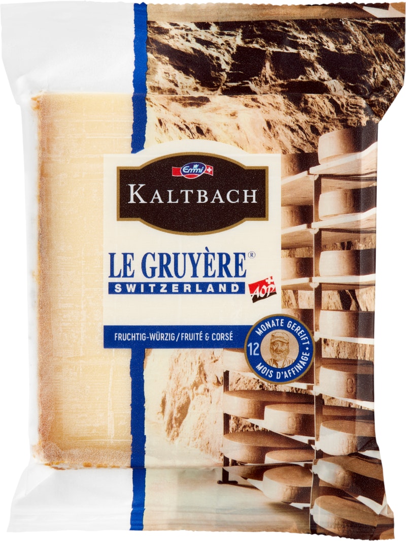 Emmi Kaltbach Käse Le Gruyère Aop Milch Käse Eier 