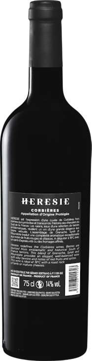 Hérésie Rouge Corbières AOP
