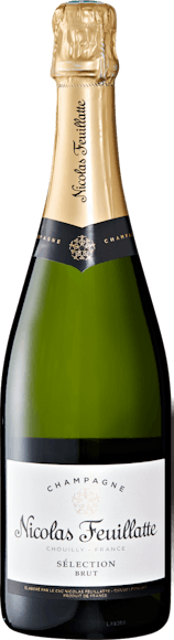 Nicolas Feuillatte Sélection brut Champagne AOC De face
