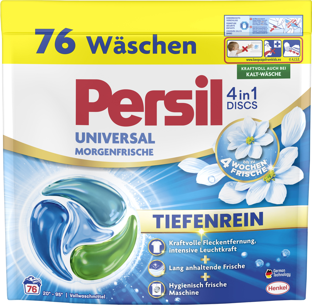 Persil Waschmittel Discs 4 in 1 Universal Morgenfrische