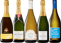 sur tous les champagnes
et les vins mousseux