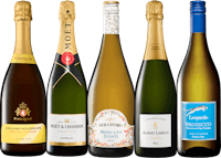 sur tous les champagnes
et les vins mousseux
